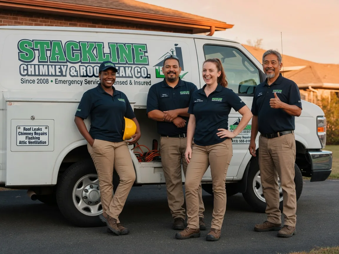 Chimney flashing repair company in Kirkman, IA